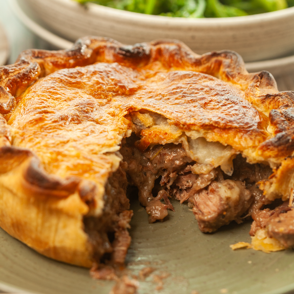 
                  
                    STEAK AND ALE PIE
                  
                